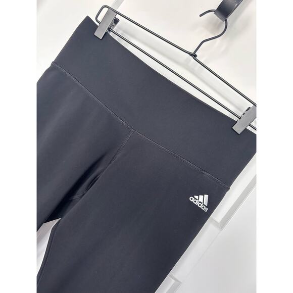 Adidas Womens Climalite Tights Legging on Training Activewear Black medium - Picture 3 of 10